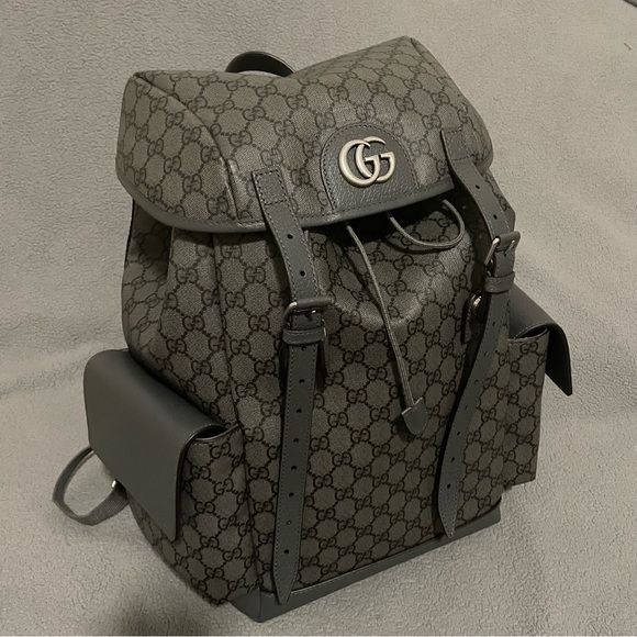 NEW GUCCI Ophidia GG MEDIUM Backpack - Picture 2 of 4